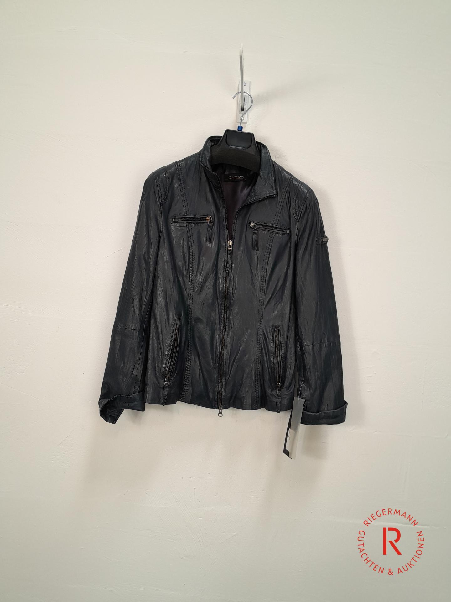 DAMEN LEDERJACKE GRÖSSE 38